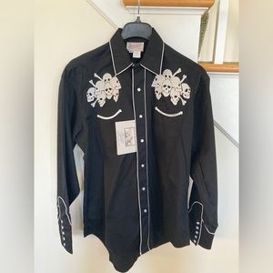 Rockmount Western Shirt - Limited Edition - Skulls & Roses